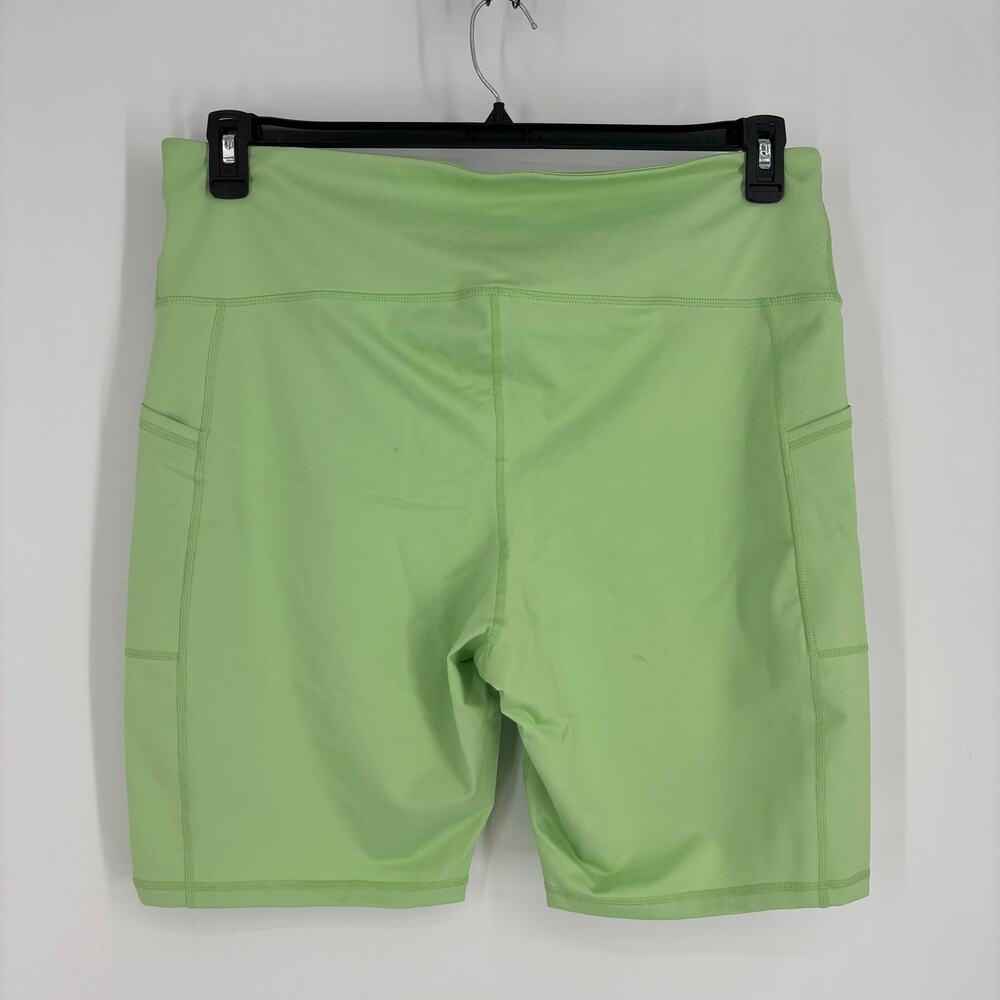 Ideology Womens PullOn High-Waisted Bike Shorts Stretch Light Green XXL $30 NWOT - Picture 3 of 4
